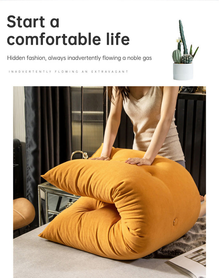 Home Headboard Pillow Triangle Cushion Sofa Waist Cushion Tatami Triangle Pillow Waist Pillow Cushions Sleeping Pillow for Bed