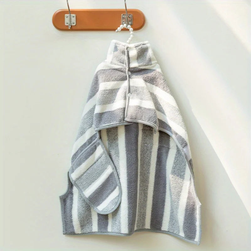 1Pc Large Pet Towel, Pet Bath Towel Drying Bath Towel, Water Absorbent Quick-Drying Dog Bathrobe