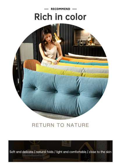 Home Headboard Pillow Triangle Cushion Sofa Waist Cushion Tatami Triangle Pillow Waist Pillow Cushions Sleeping Pillow for Bed