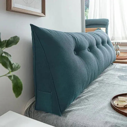 Home Headboard Pillow Triangle Cushion Sofa Waist Cushion Tatami Triangle Pillow Waist Pillow Cushions Sleeping Pillow for Bed
